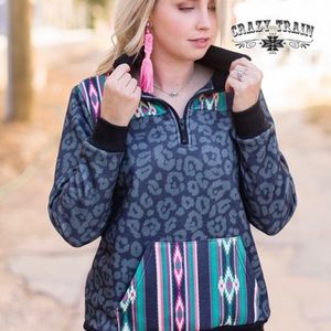 Crazy Train Midnight Muscat Pullover